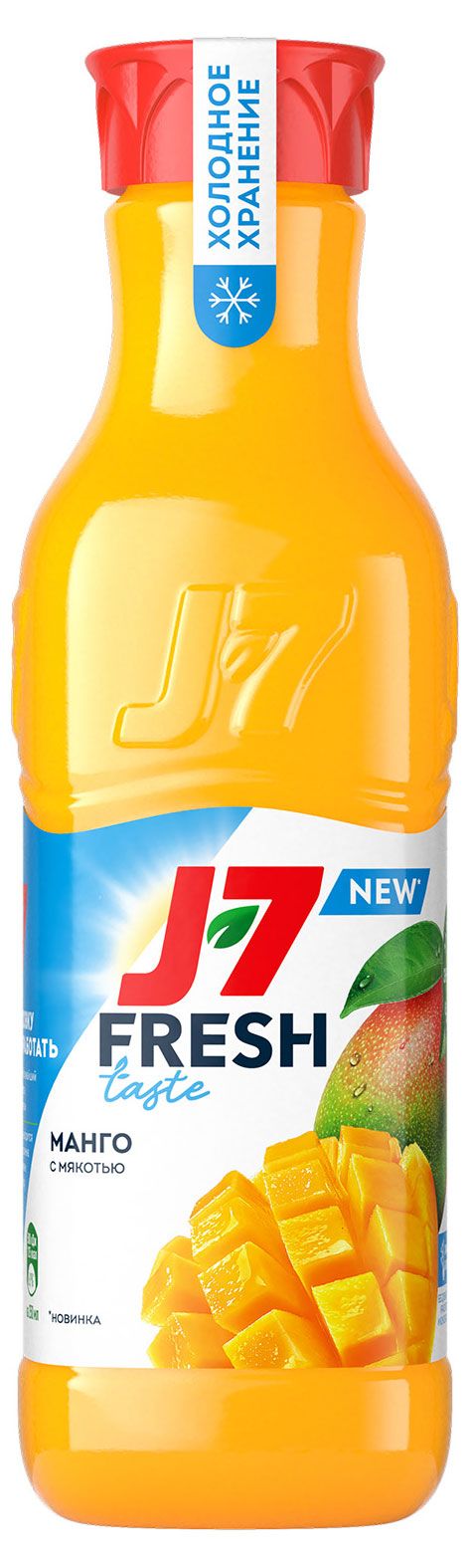 

Нектар J7 Манго с мякотью, 850 мл