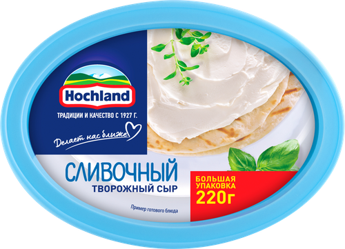 

Сыр творожный Hochland сливочный 60% 220 г