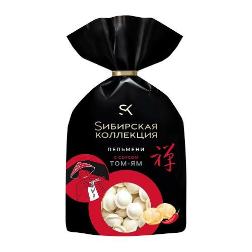 Пельмени Сибирская коллекция с соусом Том Ям 700 г