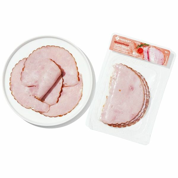 Дымовица копчено-варёная из лопатки свинины Маркет 