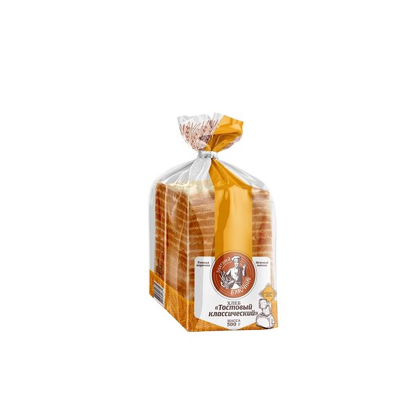 Хлеб Знатный булочник Тостовый классический 500г ФК