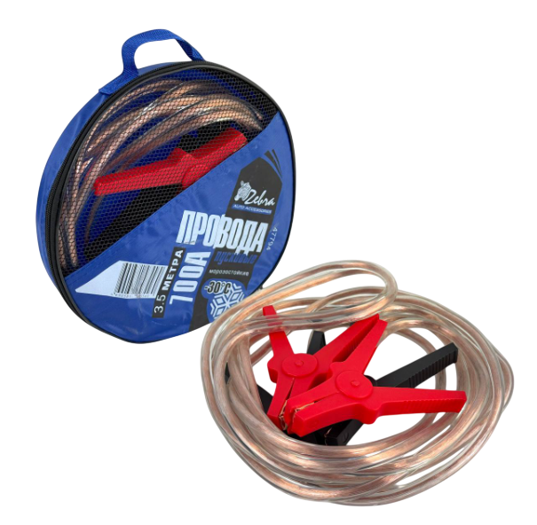 

Провода пусковые Zebra 700А, 3,5 м