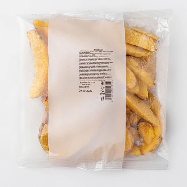 Картофельные дольки без специй, зам.(Продукт замороженный)