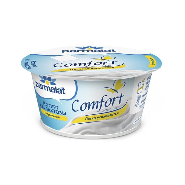 Йогурт Parmalat Comfort Натуральный безлактозный 3.5% 130 г