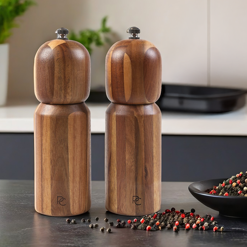 

Набор мельниц для соли и перца Platinum choice акация арт. BBQ-5 2 шт.