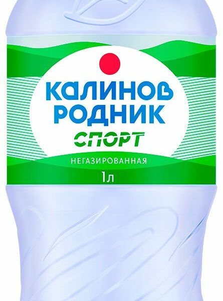 Вода минеральная Калинов Родник Спорт природная негазированная 1 л