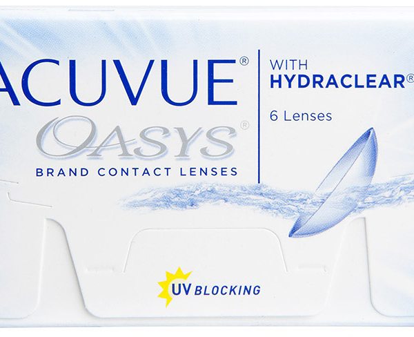 Линзы Acuvue Oasys with Hydraclear Plus R 8.4 SPH -3.25 DIA 14.0 6 шт