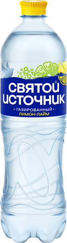 

Вода питьевая Святой Источник газированная с ароматом лимона и лайма 1 л