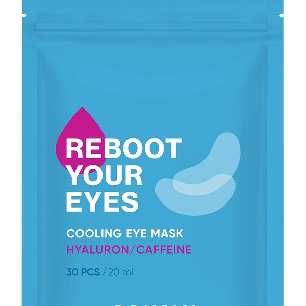 Охлаждающие тканевые патчи Consly для области вокруг глаз 20 мл 30 шт.