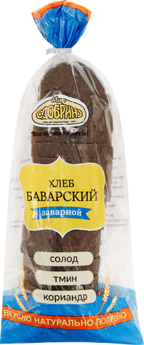 

Хлеб Мир Сдобрино Баварский нарезка