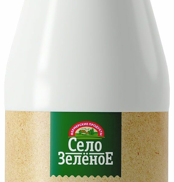 Кефир Село Зелёное 2.5%, без змж 430 мл