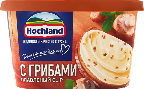 

Сыр плавленый Hochland с грибами 55% 400 г