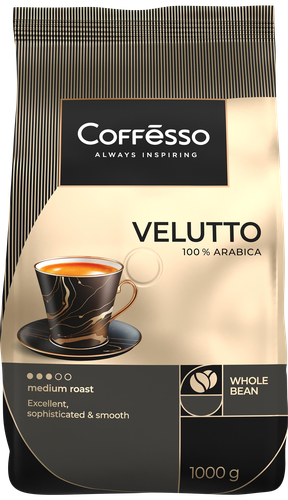 

Кофе Coffesso Velutto в зернах 1 кг
