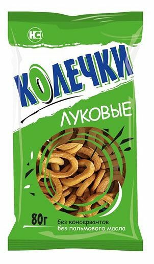 Колечки Невская сушка луковые 80 г