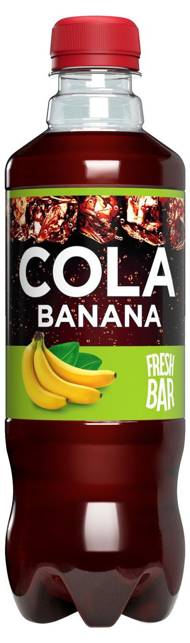 

Напиток газированный Fresh Bar Cola Banana 480 мл