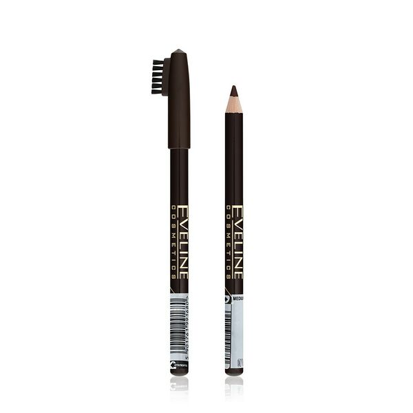Карандаш для бровей Eveline Cosmetics Eyebrow Pencil Medium Brown