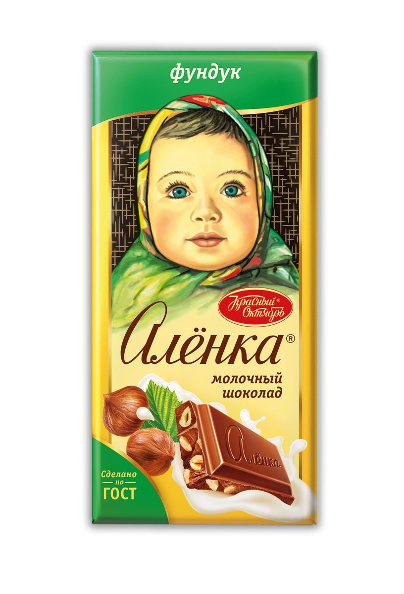 

Шоколад молочный Алёнка с фундуком 75 г