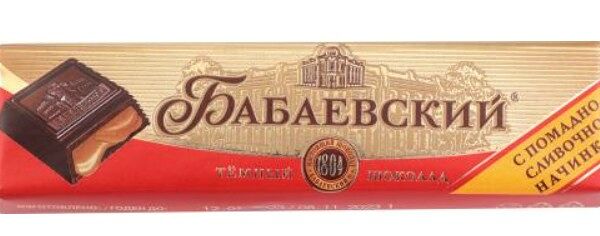 Шоколад Бабаевский с помадно-сливочной начинкой 50 г