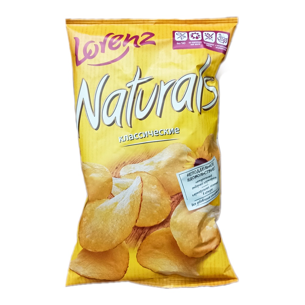 

Чипсы Lorenz Naturals Классические с солью 100 г