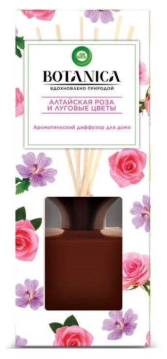 

Аромадиффузор Air wick Botanica с деревянными палочками Алтайская роза и луговые цветы 80 мл