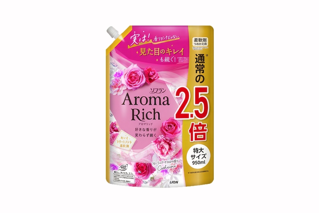 

Кондиционер для белья Lion Aroma Rich Catherin 950 мл