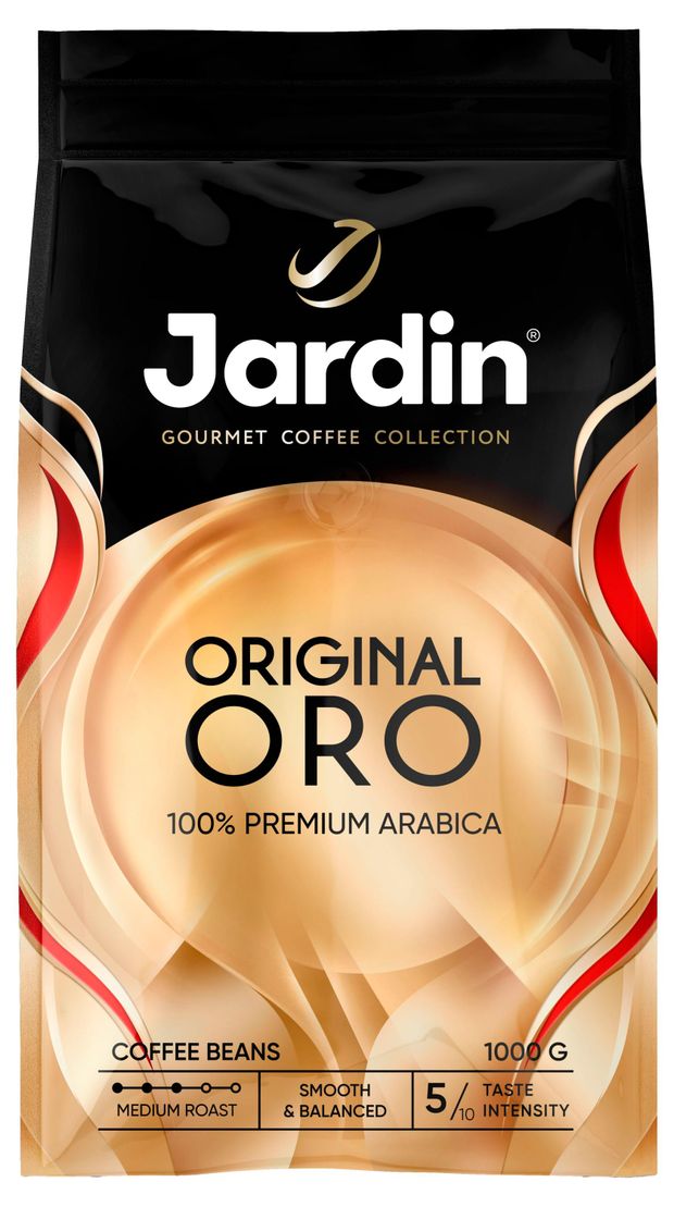 

Кофе зерновой Jardin Original Oro жареный 1 кг