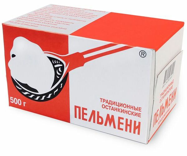 Пельмени Останкинские Традиционные 500 г