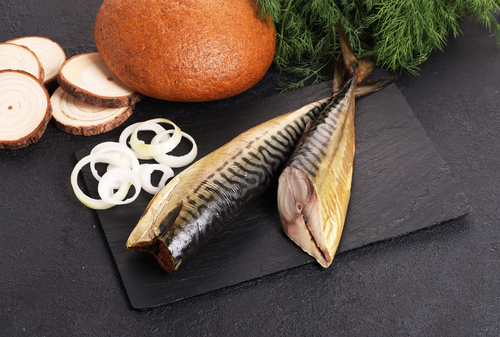 

Скумбрия Атлантическая холодного копчения Лента Fresh без головы, весовая