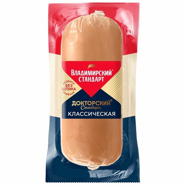 Колбаса Владимирский стандарт Классическая вареная 500 г