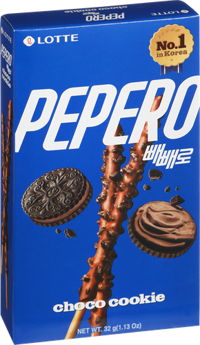 

Соломка Lotte Pepero Choco Cookie в глазури с крошками печенья 32 г