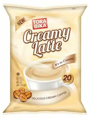 Кофейный напиток растворимый Torabika Creamy Latte, 30 г x 20 шт