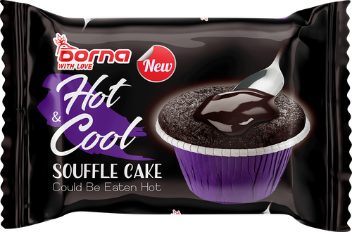 

Кекс Dorna Брауни Hot & Cool с шоколадной начинкой 70 г