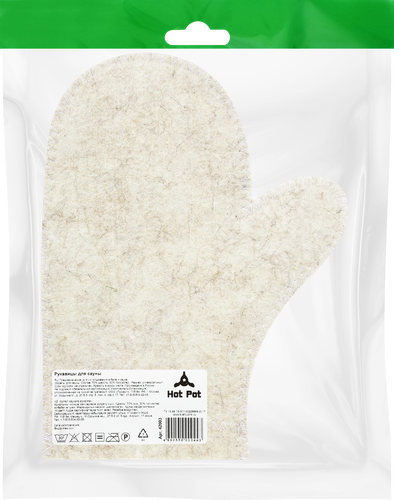 

Рукавица для сауны Нot Pot войлок 100%