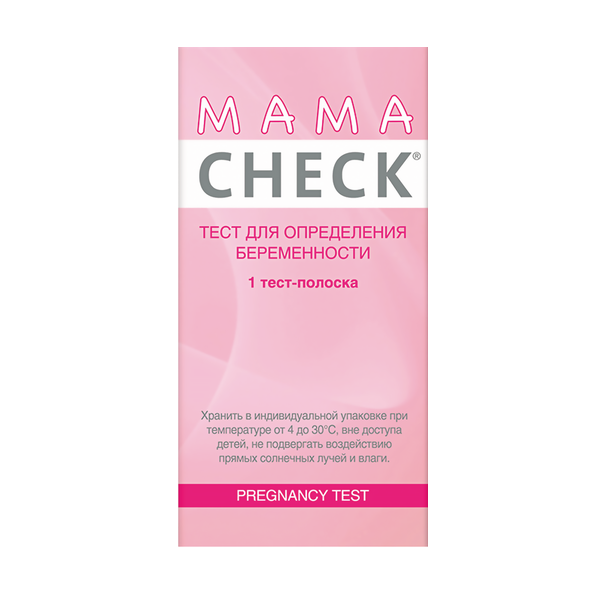

Тест на беременность Mama Check 1 шт