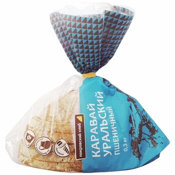 Хлеб Каравай Уральский Покровский Хлеб 300 г