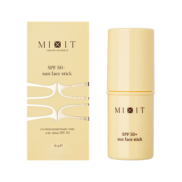 Стик для лица Mixit солнцезащитный SPF 50+ 15 г