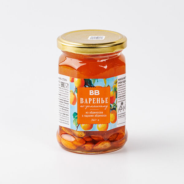 Варенье абрикосовое с ядрами абрикоса