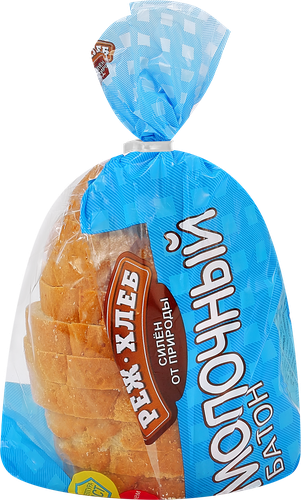 

Батон Реж-Хлеб Нарезной молочный в нарезке 200 г