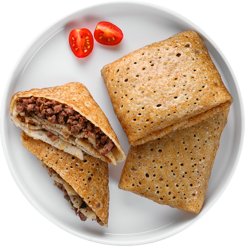 

Блинчики Лента Fresh с мясом, весовые