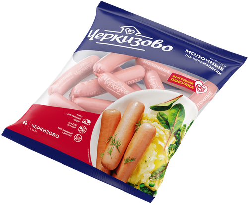 

Сосиски Черкизово молочные По-черкизовски 650 г