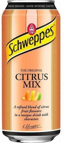 Напиток Schweppes цитрус микс газированный 330 мл