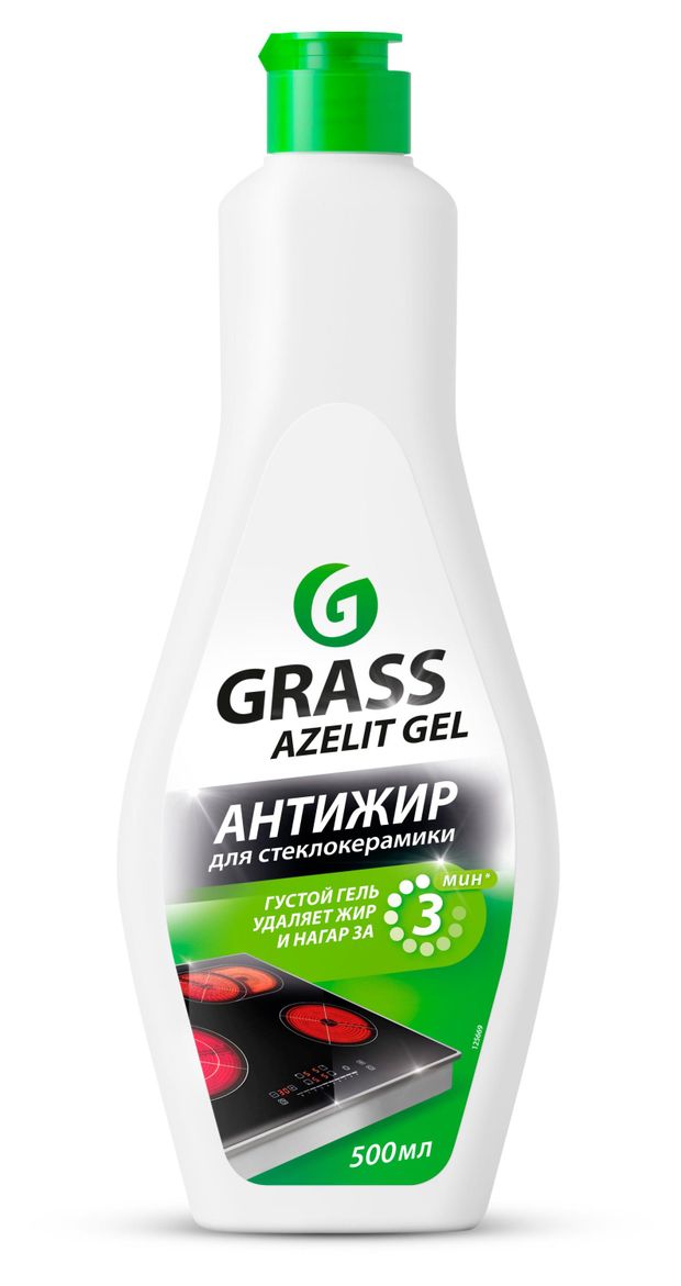 

Средство для удаления жира Grass Azelit gel Анти-жир для кухонных плит для стеклокерамики 500 мл