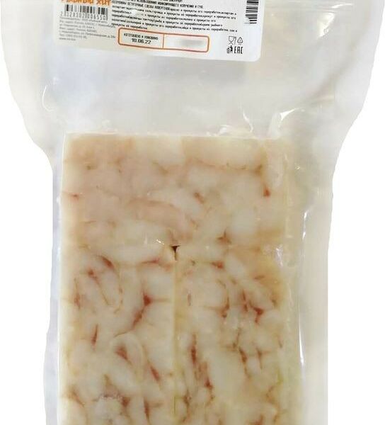 Минтай Рыбный хит филе брусок в глазировке замороженный вес