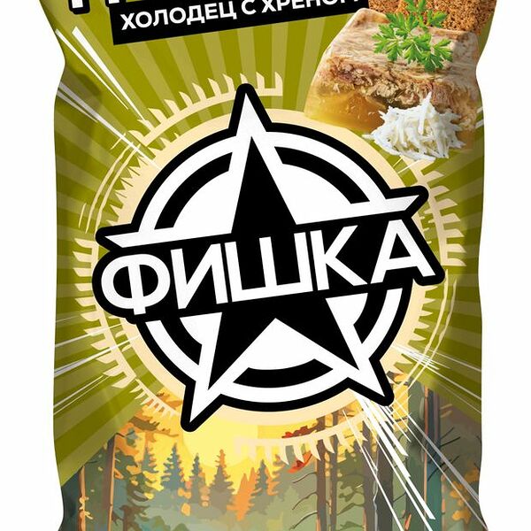 Гренки Фишка Сибирский холодец с хреном 120 г