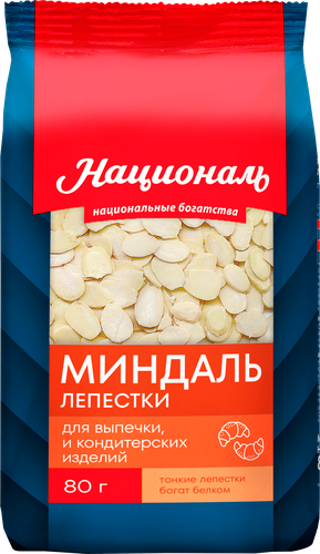 

Миндаль лепестки Националь 80 г