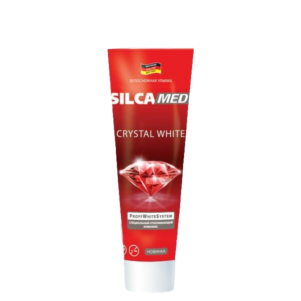 

Зубная паста Silcamed Crystal White, 100 г