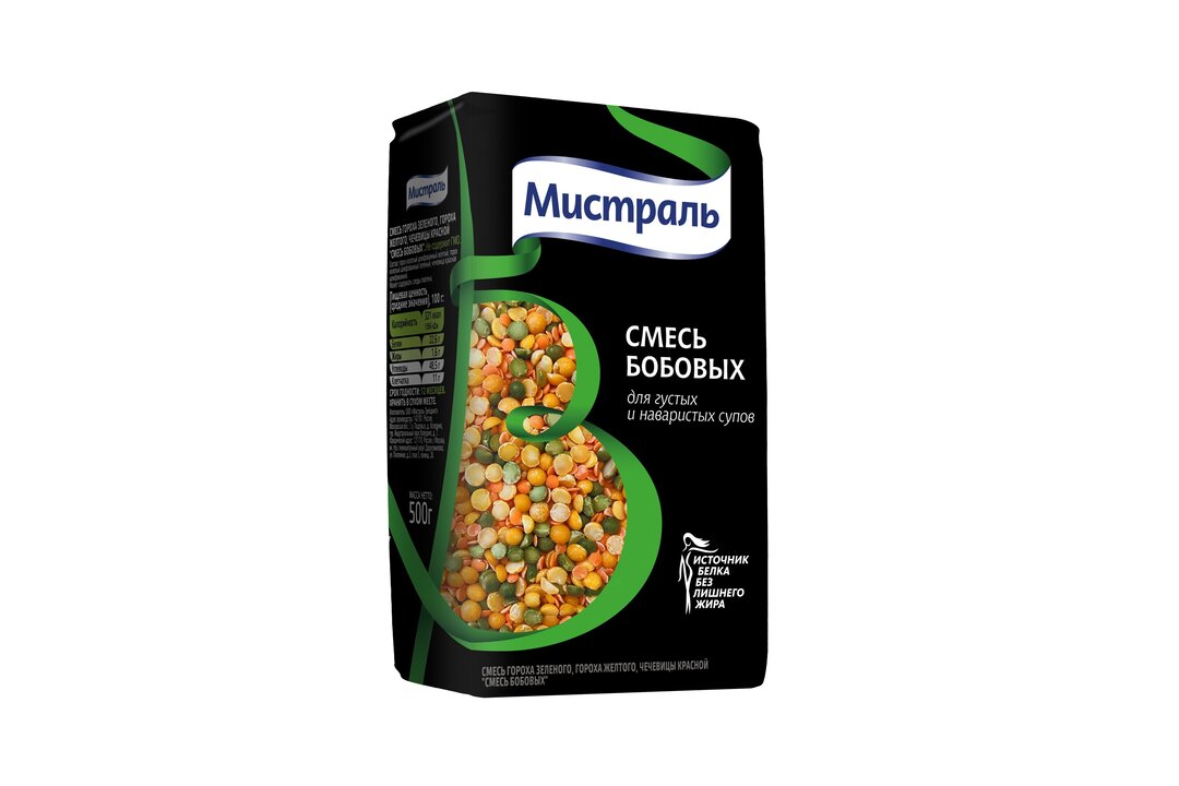 

Смесь бобовых для супов Мистраль для супов 500 г