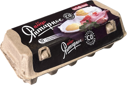 

Яйцо куриное ПФ Чайковская Янтарное С0 10 шт. 700 г