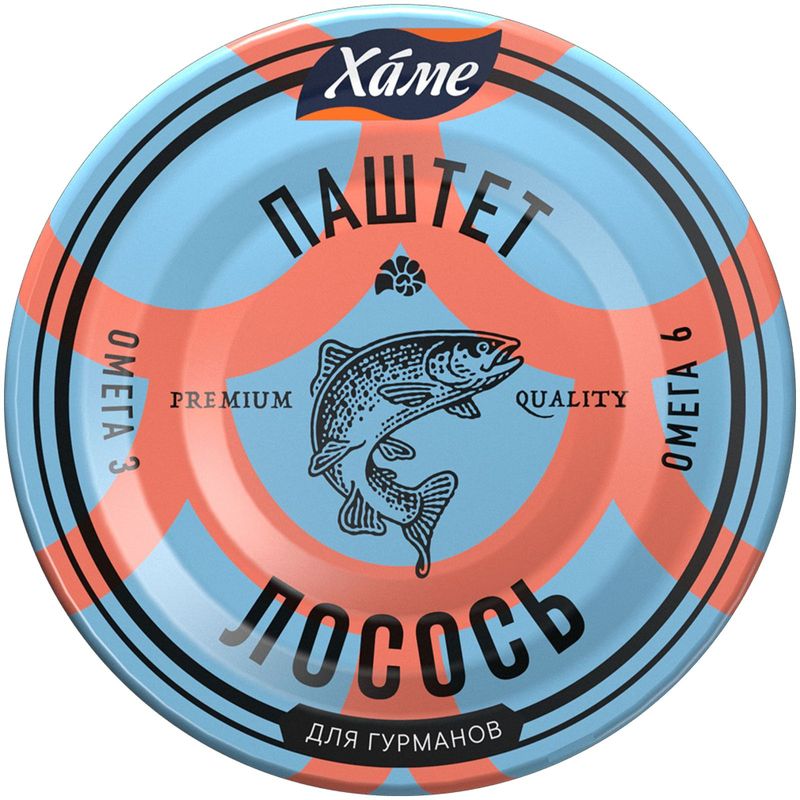 

Паштет рыбный Hame лосось 80 г