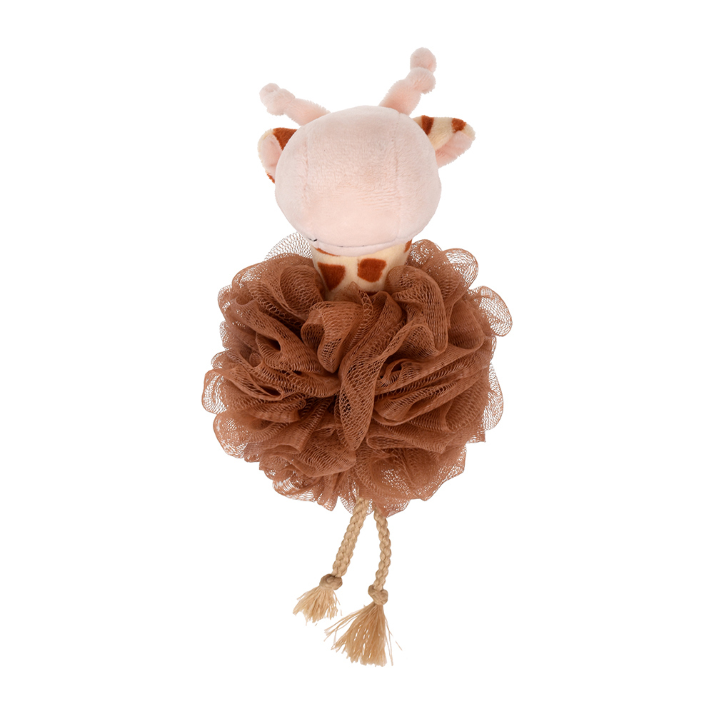 

Мочалка Банные штучки жирафик 17х12 см